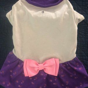 Blueberry medium dog dress